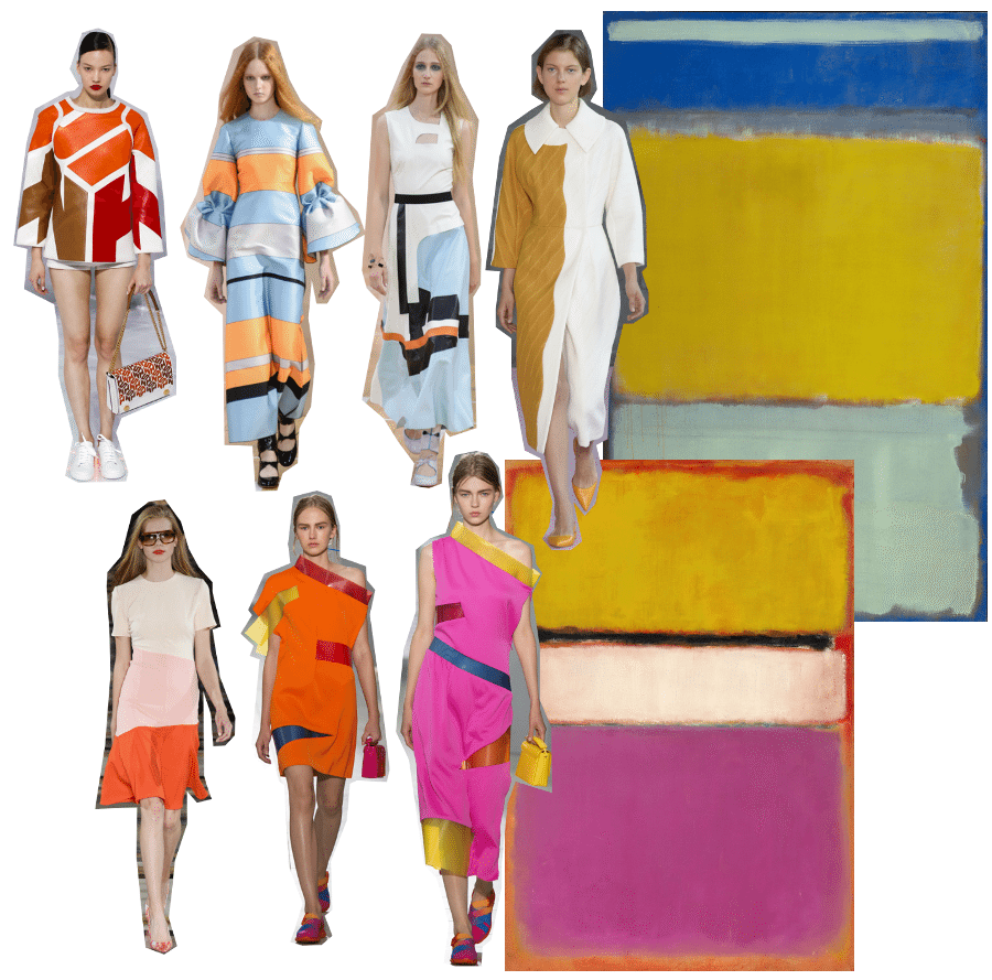 LFW trend report color blocking