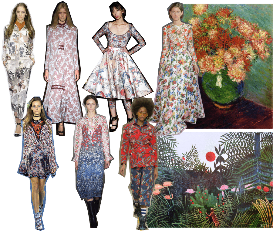 LFW trend report nature print