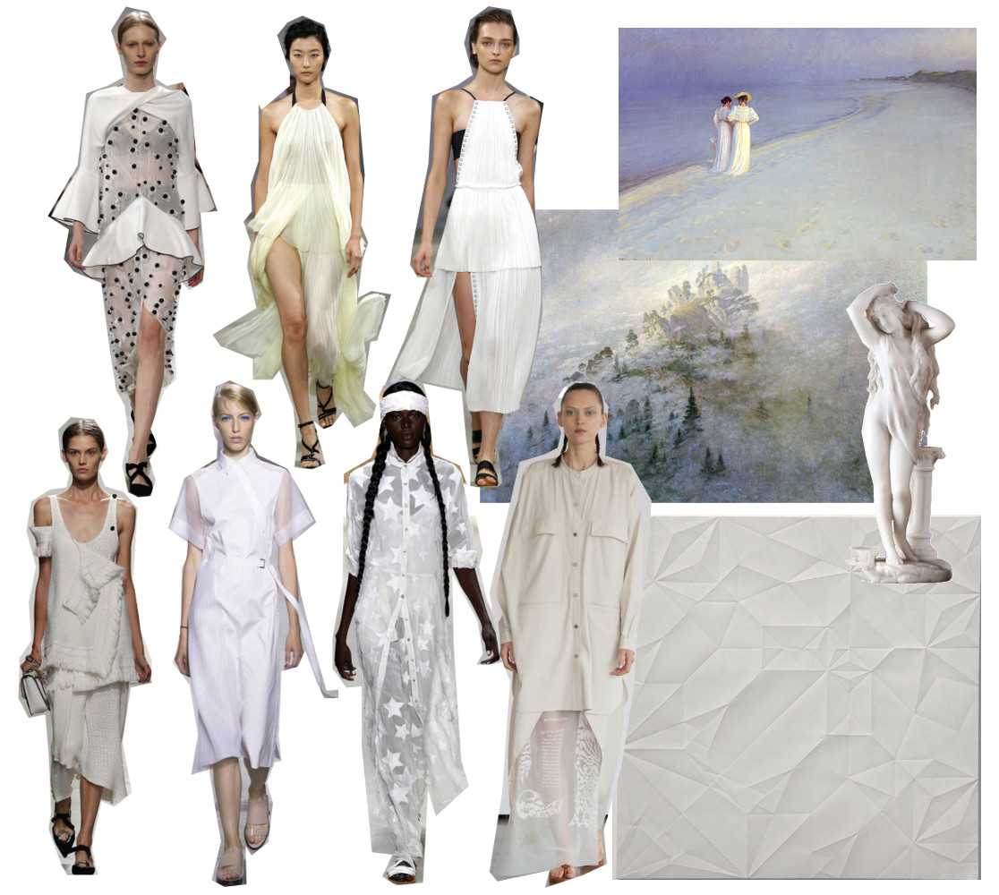 NYFW trend collage ethereal whites ss16