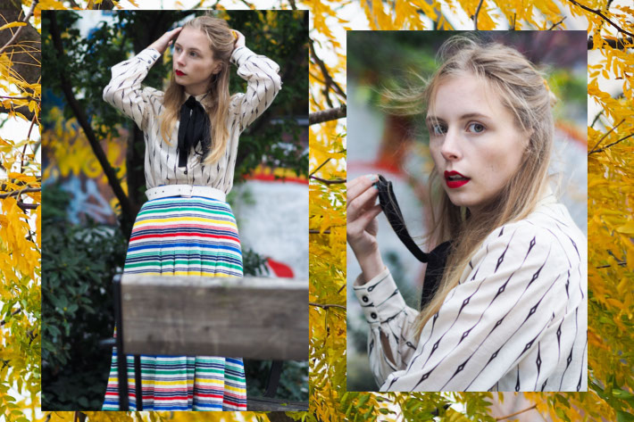 outfit-october-fall-16-nemesis-babe-marie-my-jensen-danish-blogger-leaves-stripes-baum-shirt-vintage-skirt-2-2collage