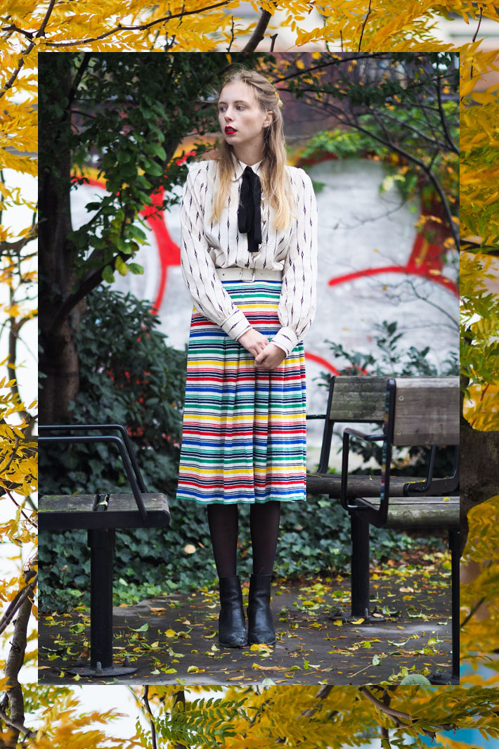 outfit-october-fall-16-nemesis-babe-marie-my-jensen-danish-blogger-leaves-stripes-baum-shirt-vintage-skirt-8-collage