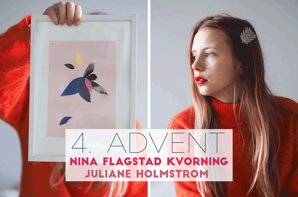 CREATIVE MINDS ADVENTS-GIVEAWAYx2: JULIANE HOLMSTRØM & NINA FLAGSTAD KVORNING
